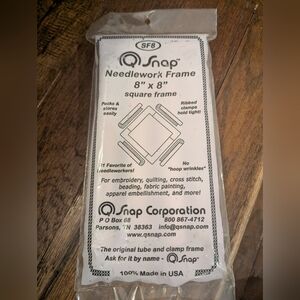 Q-snap frame Snap Needlework Frame 8" x 8" New